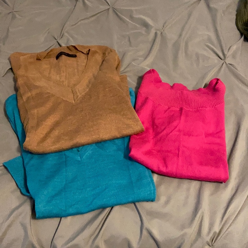 3 sweaters - The Limited